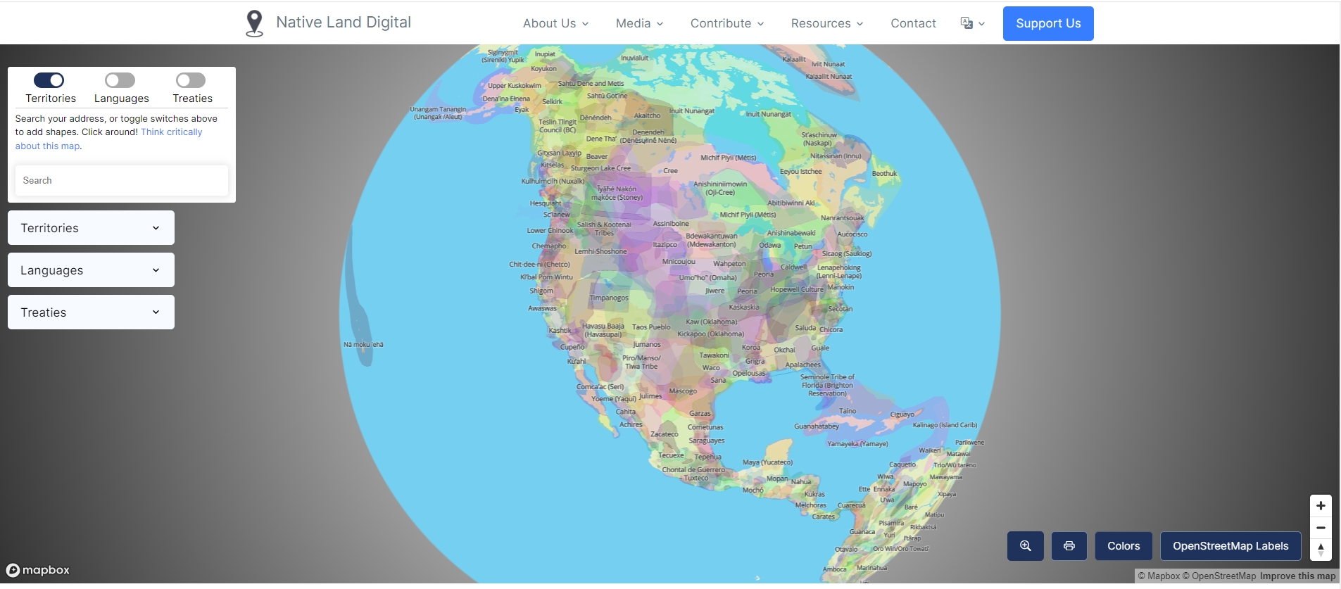 部落格封面：【網站】Native Land Digital 原住民族土地數位平台